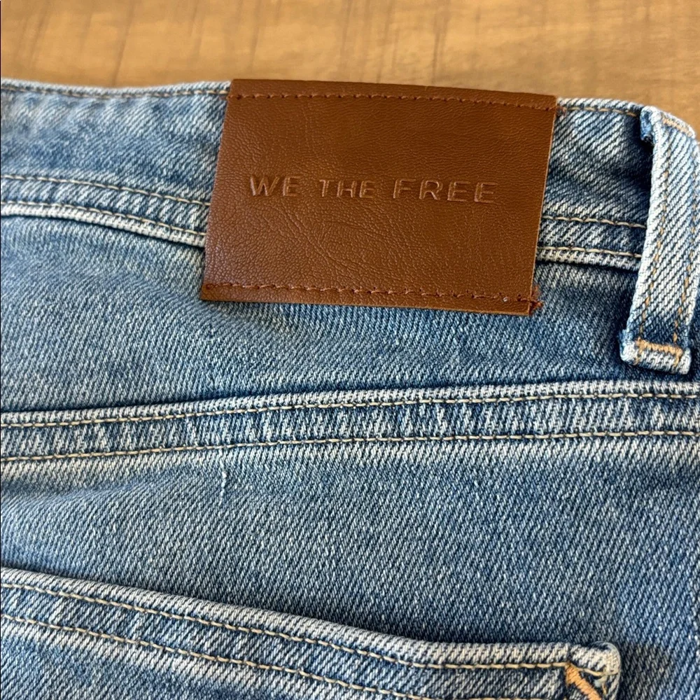 We the Free Love Bomb Flare Jeans Size 28 NWT NEW Free People Dynamite Color - Picture 13 of 15